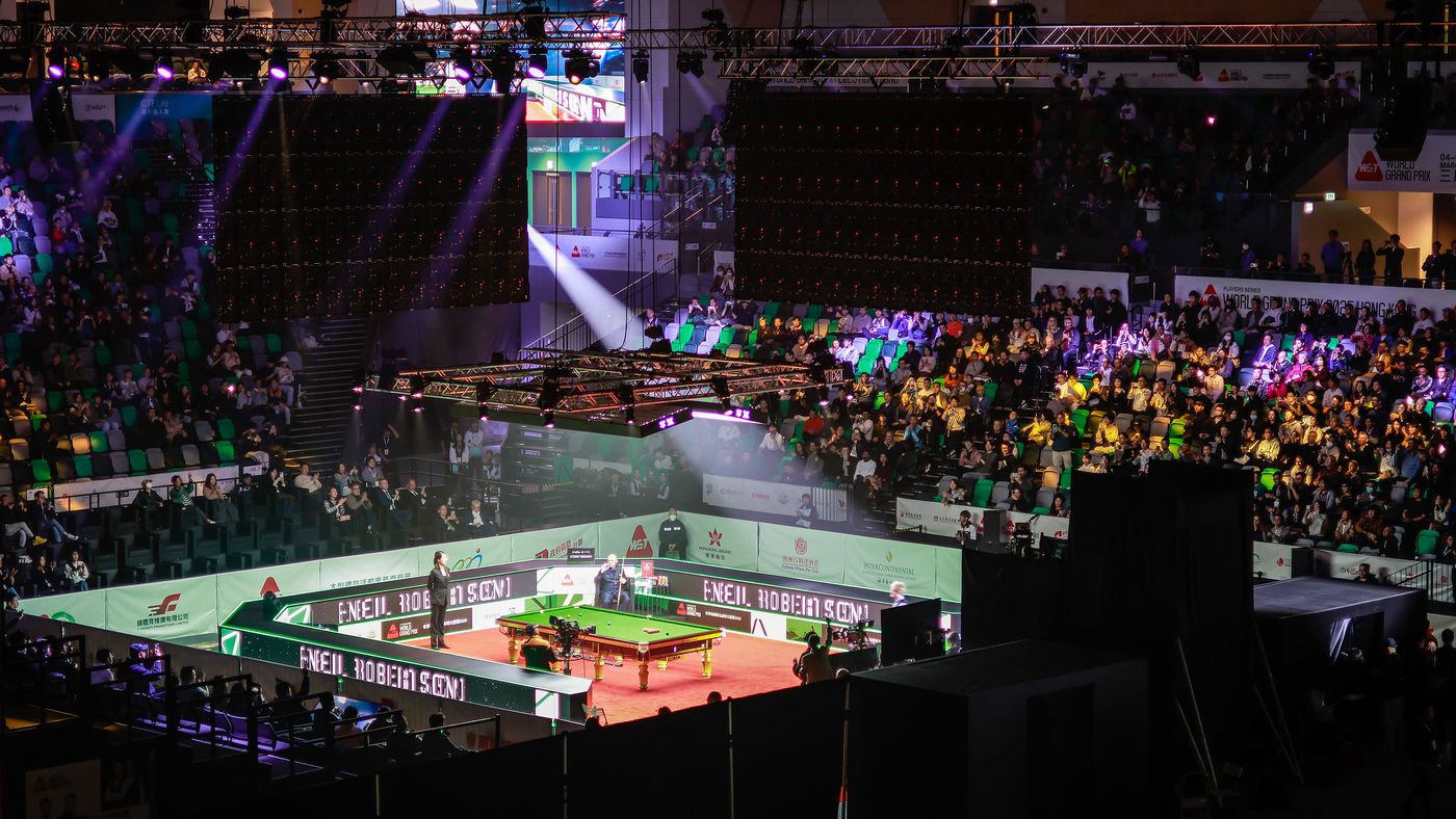 Tickets On Sale For 2026 World Grand Prix In Hong Kong - World Snooker Tour